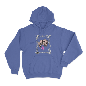 Flashgitz Furry Apocalypse Unisex Hoodie Blue