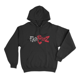 Flashgitz Logo Unisex Hoodie Black