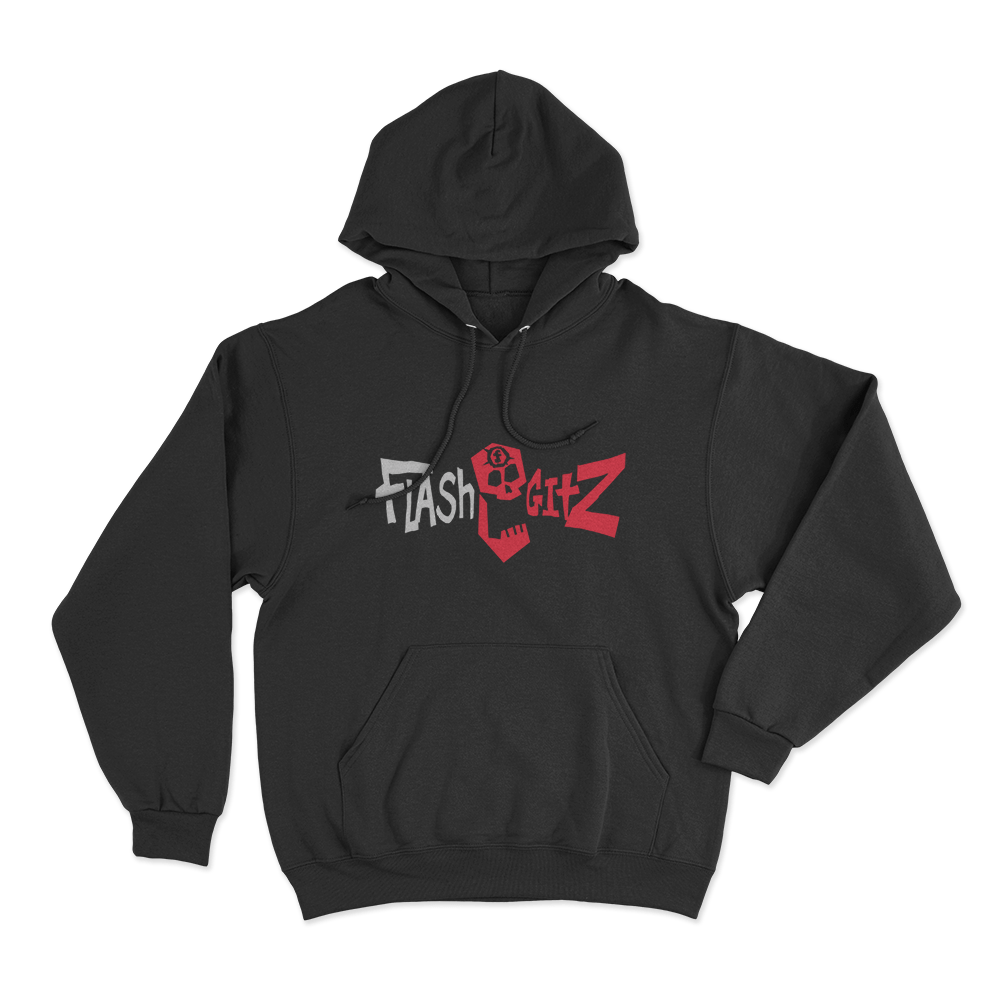 Flashgitz Logo Unisex Hoodie Black Flashgitz Logo Unisex Hoodie Black