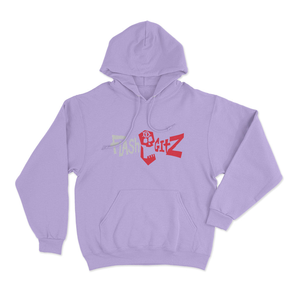 Flashgitz Logo Unisex Hoodie Purple Flashgitz Logo Unisex Hoodie Purple