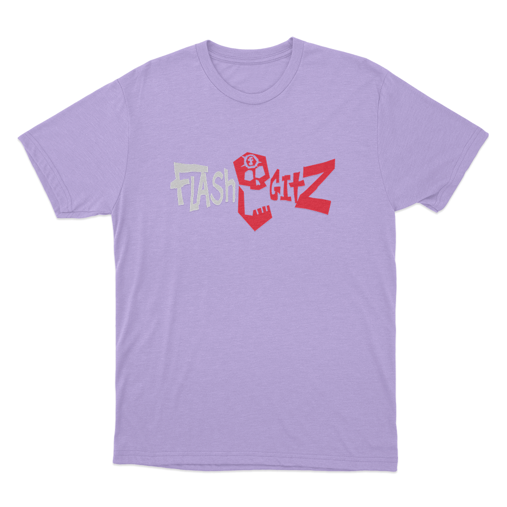 Flashgitz Logo Unisex T Shirt Purple Flashgitz Logo Unisex T Shirt Purple