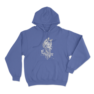 Flashgitz Lupus Mortem Unisex Hoodie Blue