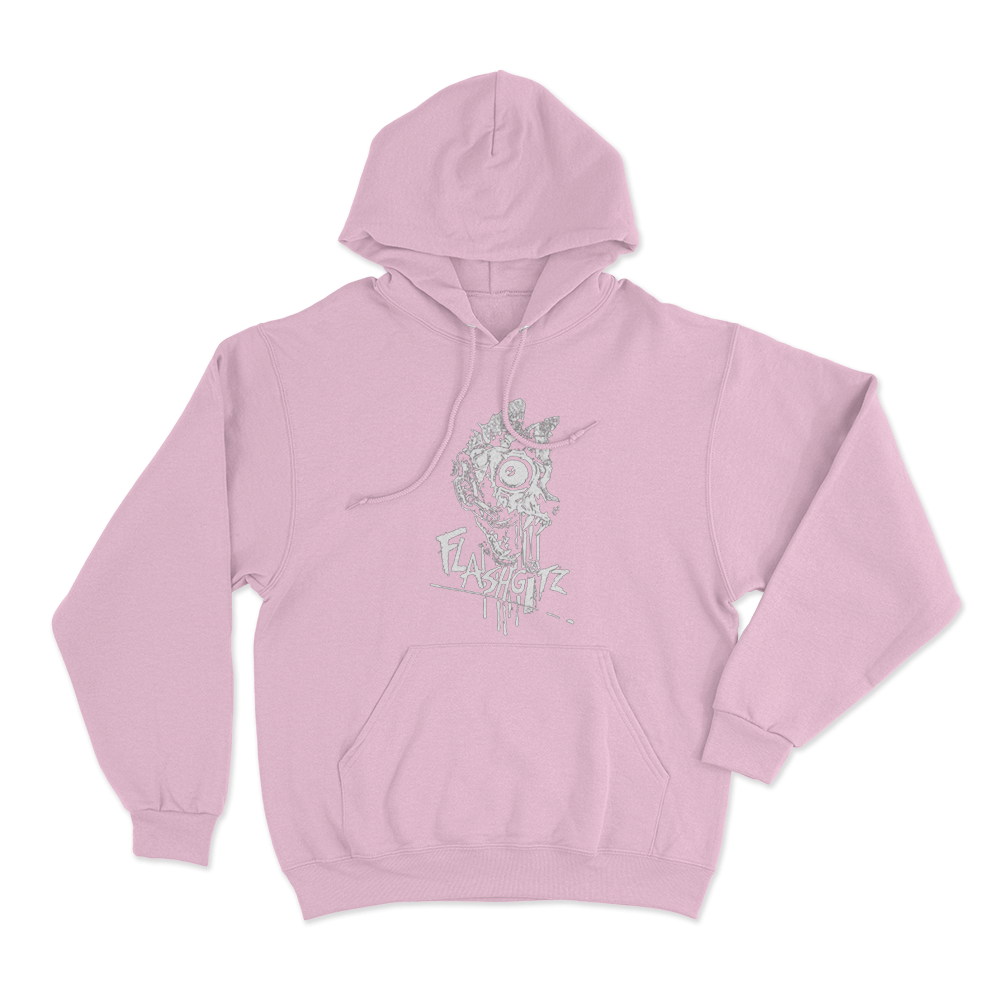 Flashgitz Lupus Mortem Unisex Hoodie Pink Flashgitz Lupus Mortem Unisex Hoodie Pink
