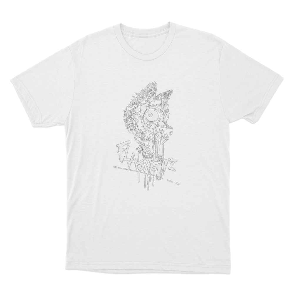Flashgitz Lupus Mortem Unisex T Shirt White Flashgitz Lupus Mortem Unisex T Shirt White