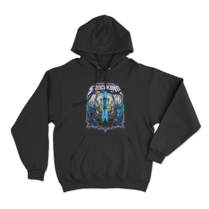 Flashgitz Space King Unisex Hoodie Black 1