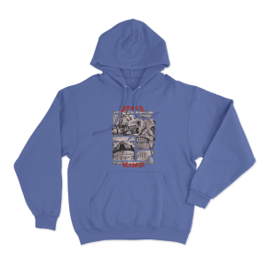 Flashgitz Space King Unisex Hoodie Blue