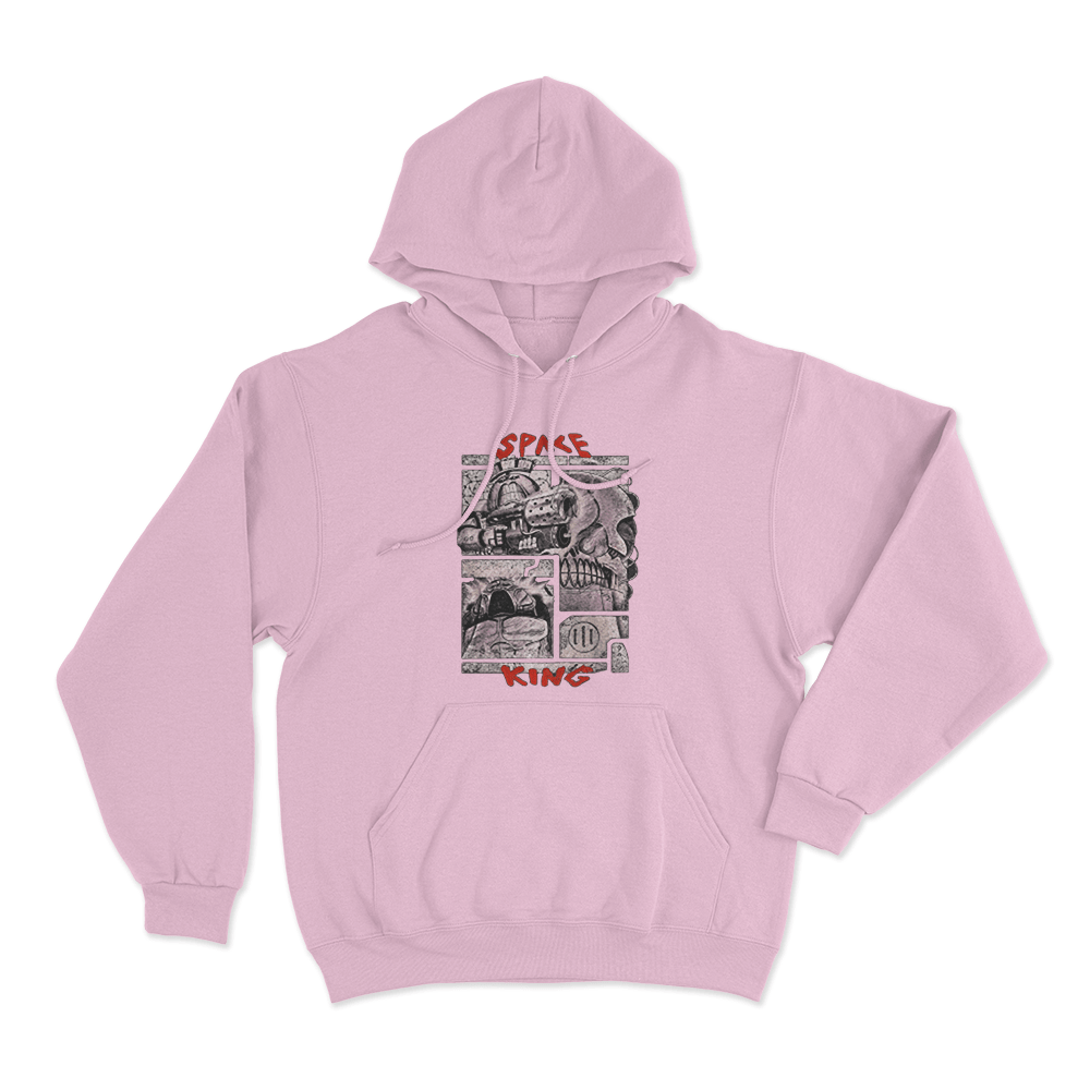 Flashgitz - Space King Unisex Hoodie Pink Flashgitz Space King Unisex Hoodie Pink