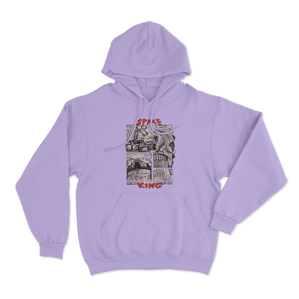 Flashgitz - Space King Unisex Hoodie Purple Flashgitz Space King Unisex Hoodie Purple
