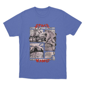 Flashgitz Space King Unisex T Shirt Blue