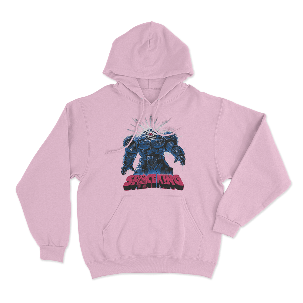 Space King Unisex Hoodie Pink Space King Unisex Hoodie Pink