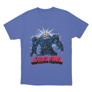 Space King Unisex T Shirt Blue